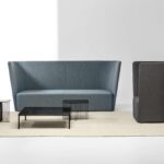 Velour armchair – view 4