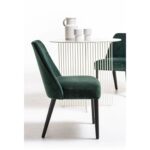 Velour chair – view 2