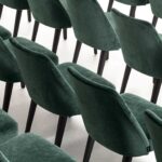 Velour chair – view 4