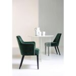 Velour easy armchair – view 3