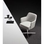 Velour easy armchair – view 2