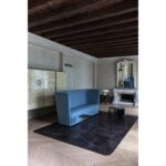 Velour sofa – view 3