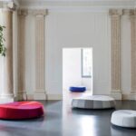 Windmill ottoman – view 2
