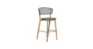 MOON//TEAK BAR STOOL