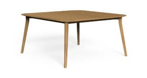 MOON//TEAK 150×150 DINING TABLE