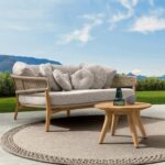 MOON//TEAK COFFEE TABLE 45×45 – view 3