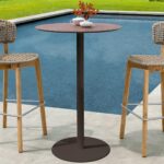 MOON//TEAK BAR STOOL – view 2
