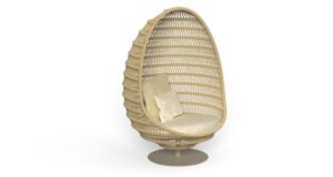 PANAMA EGG CHAIR WITH BASE