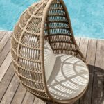 PANAMA EGG CHAIR WITH BASE – view 3