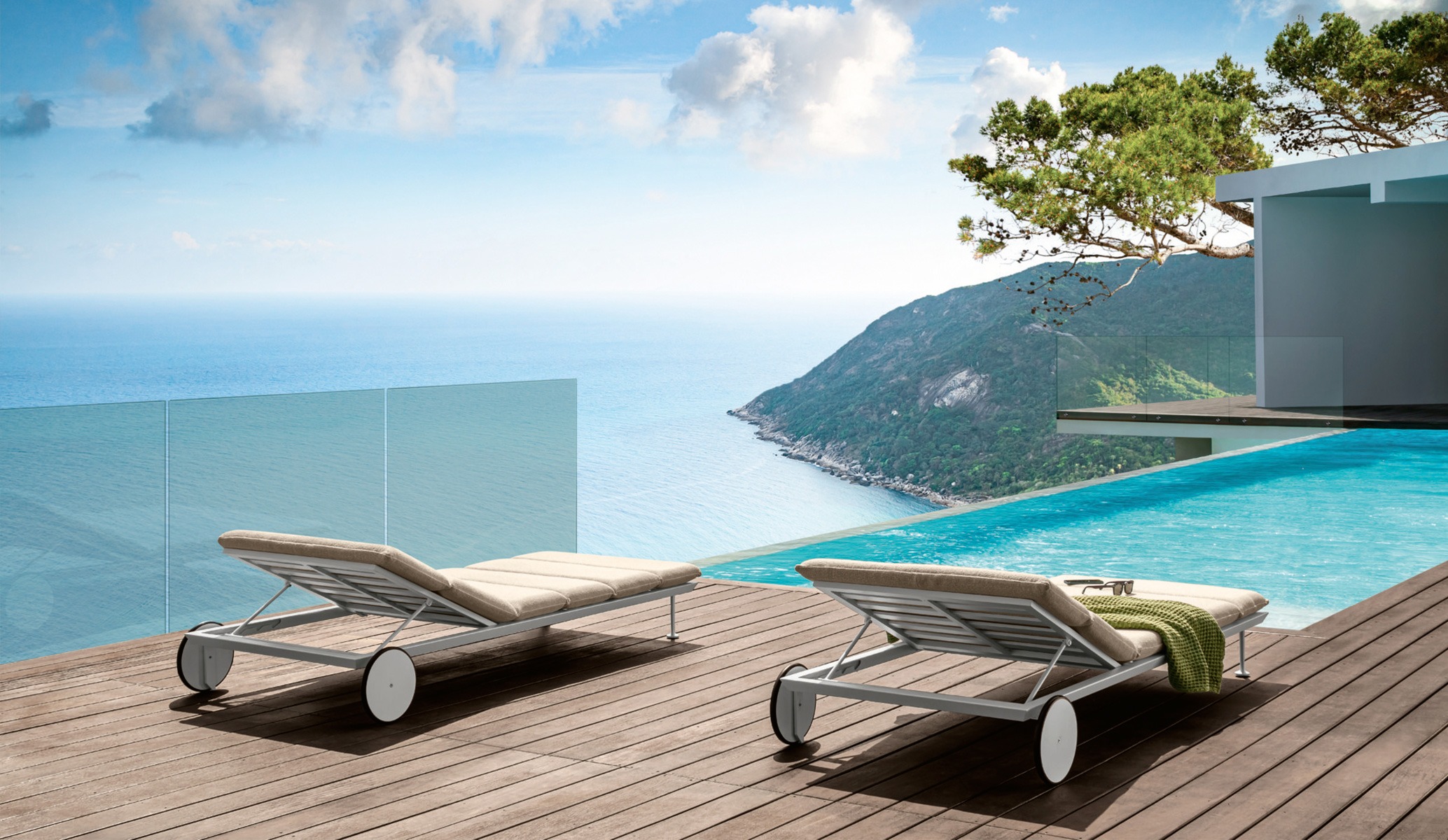 Cruise//alu Sunbed – view 4