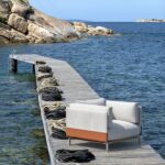 Baia lounge armchair – view 2