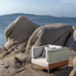 Baia lounge armchair – view 3