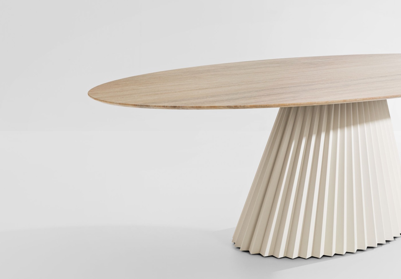 Plissé elliptical – view 4