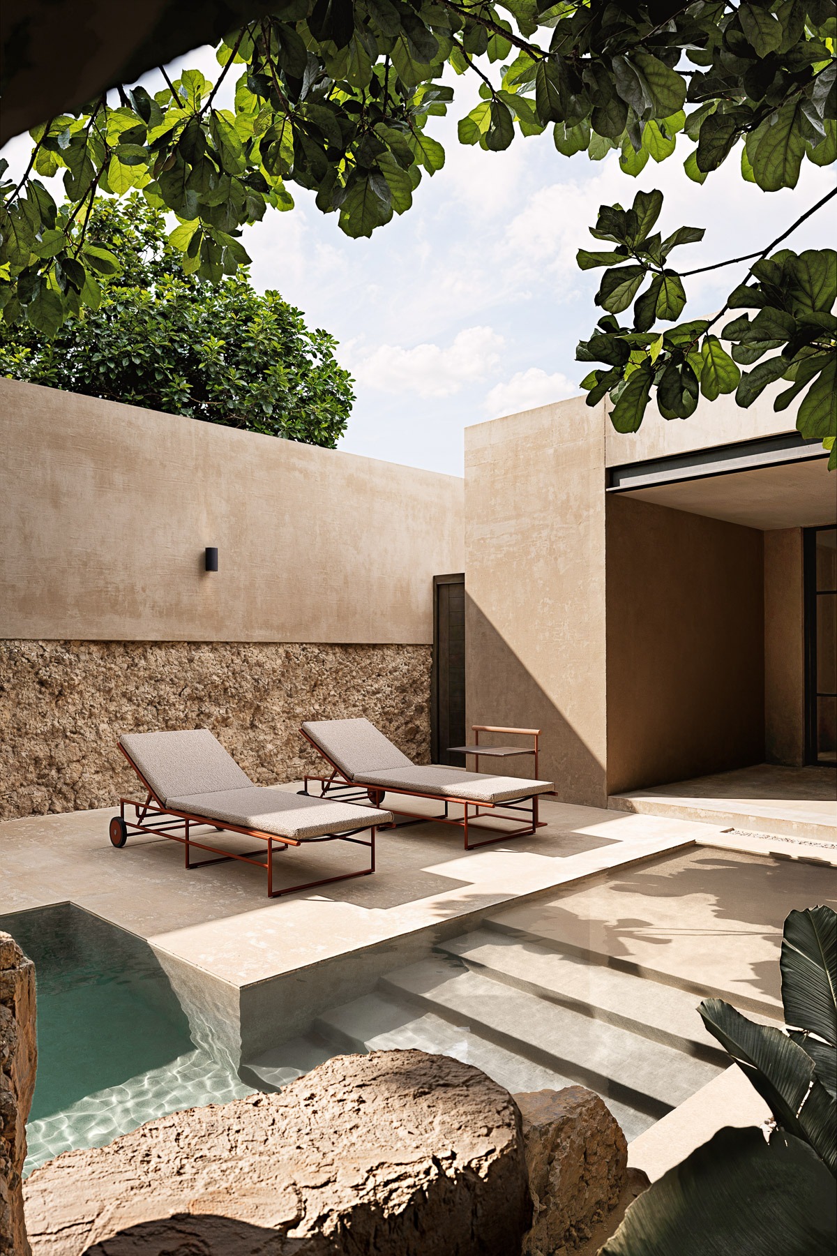Pipe Chaise longue – view 2