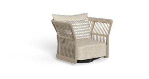 Cliff Swivel lounge armchair