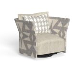 Cliff Swivel lounge armchair