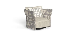 Cliff Swivel lounge armchair