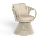 Karen Swivel Dining Armchair
