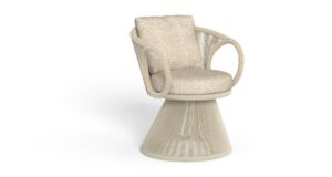 Karen Swivel Dining Armchair