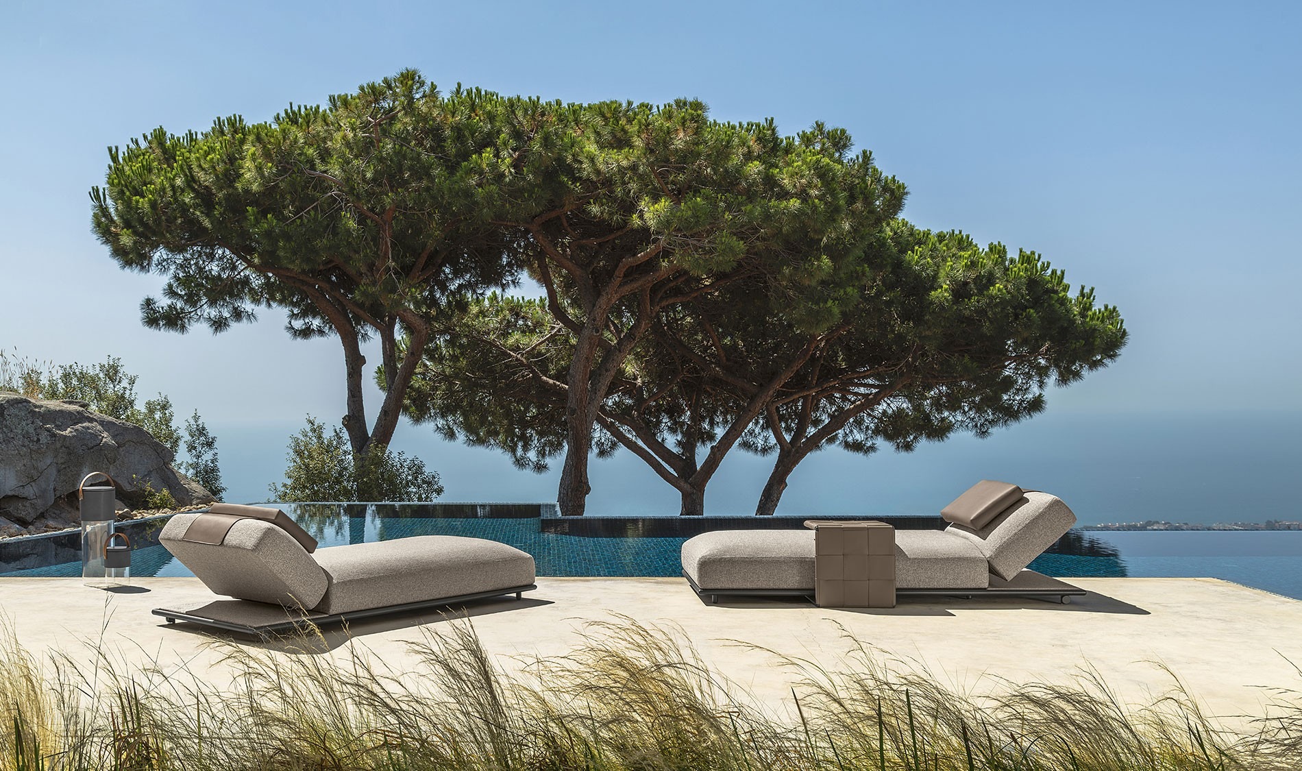 Tressé Double Sunbed – view 3