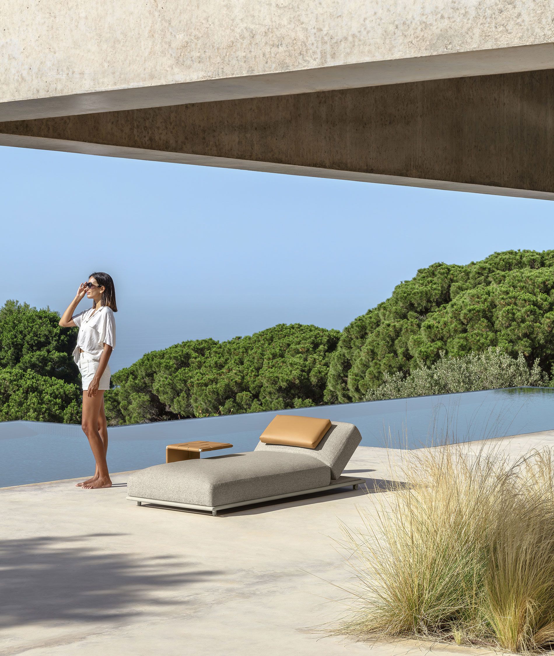 Tressé Double Sunbed – view 4