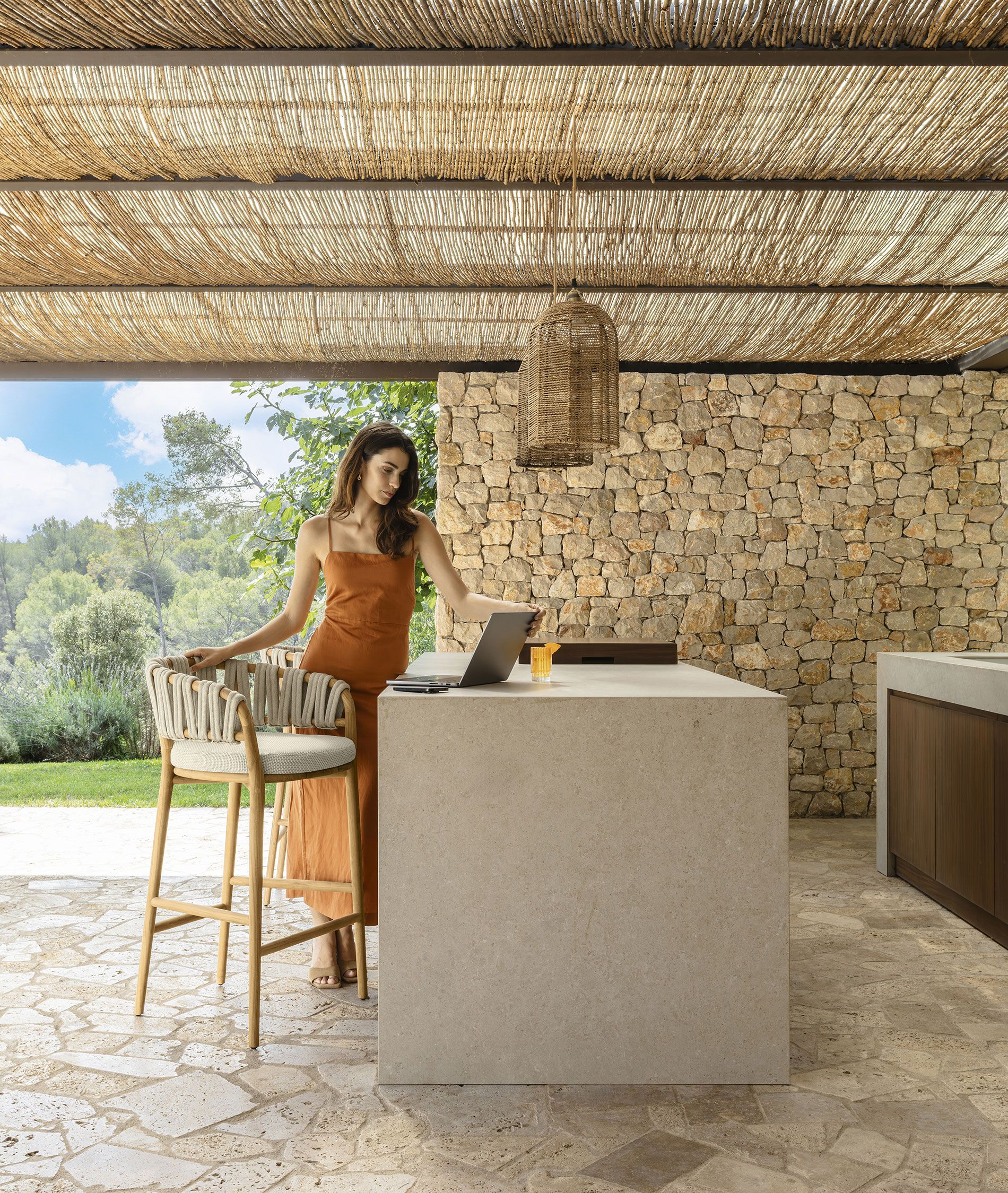 Venice Armchair for bar – view 2