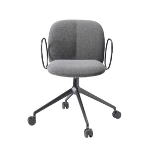 Mentha Pop armchair with castors