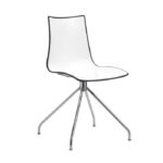 Zebra Bicolour revolving on trestle base